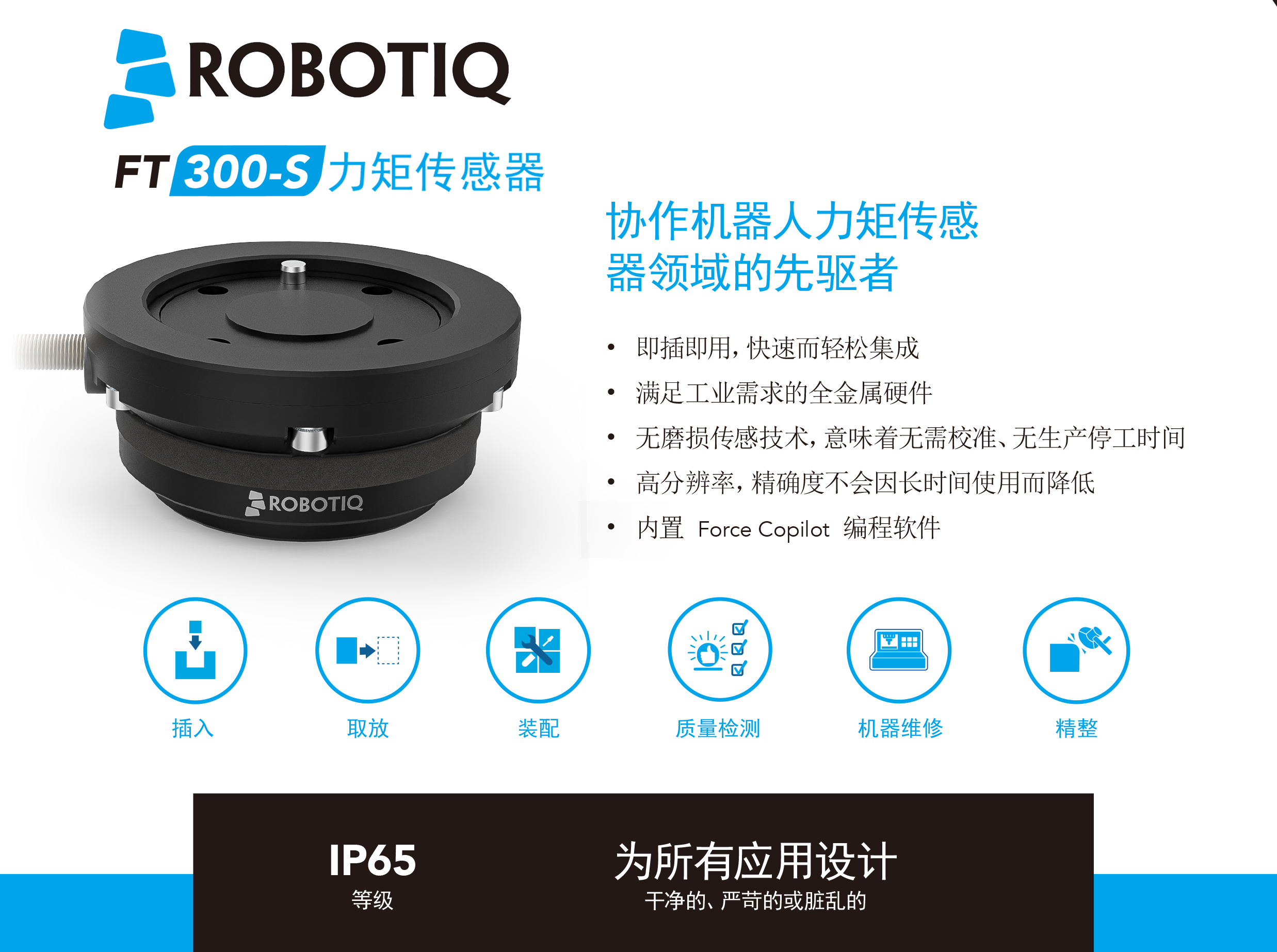 Robotiq ft300-s力控介紹